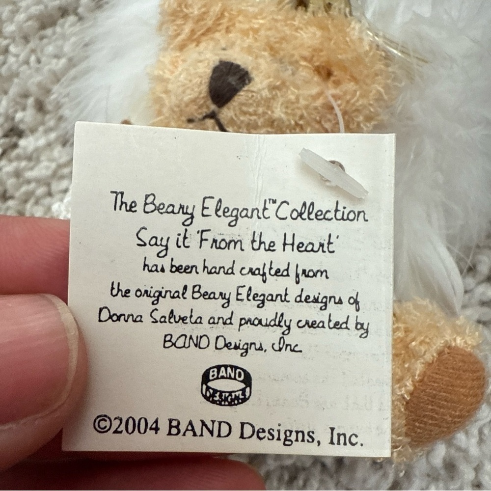 Beary Elegant Donna Salveta "Nurses Are Real Angels In Disguise " Bear - Picture 3 of 8